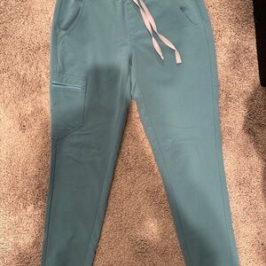 Figs Jogger Scrub Pants Zamora XS Tall Hydrogreen